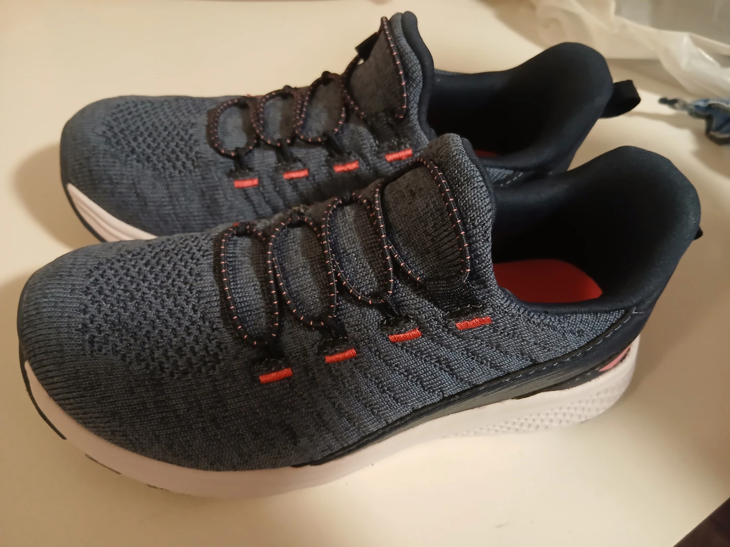Athletic Works Blue Knit Sneakers - Size 13 - photo 3