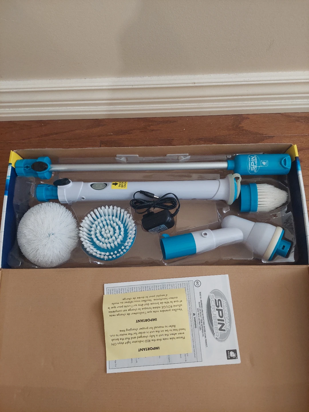 Hurricane Cordless Cleaning Brush