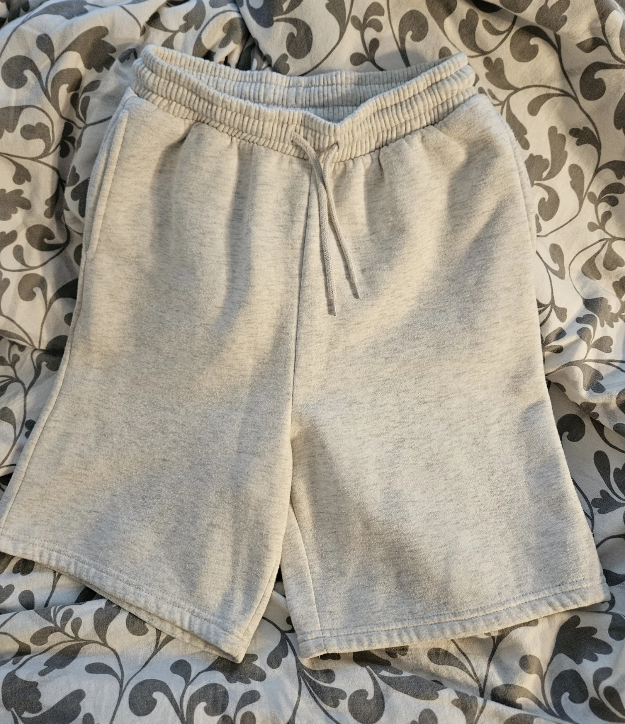 Light Grey Sweat Shorts