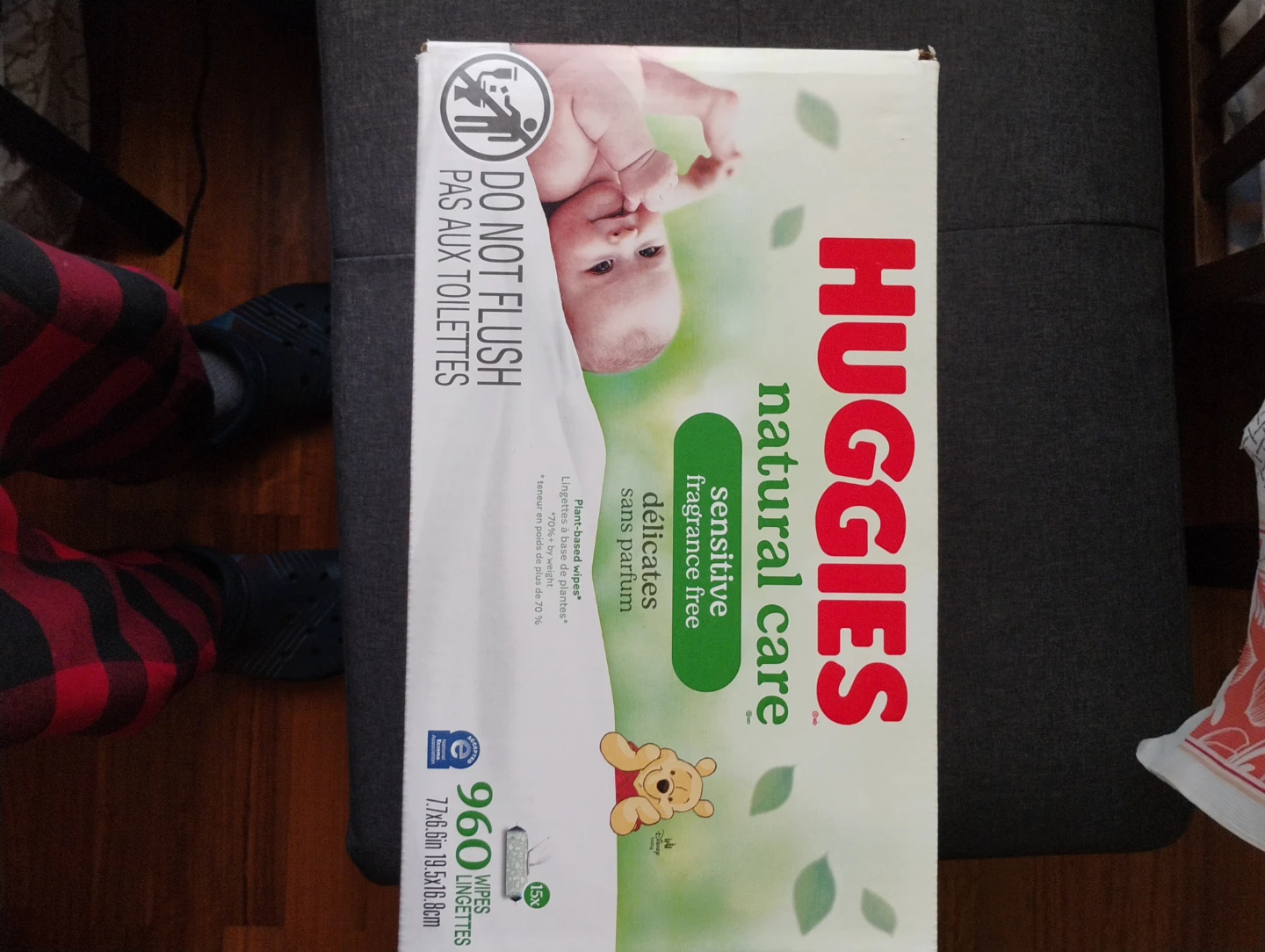 Brand New Huggies Natural Care Sensitive Wipes - 960 count
