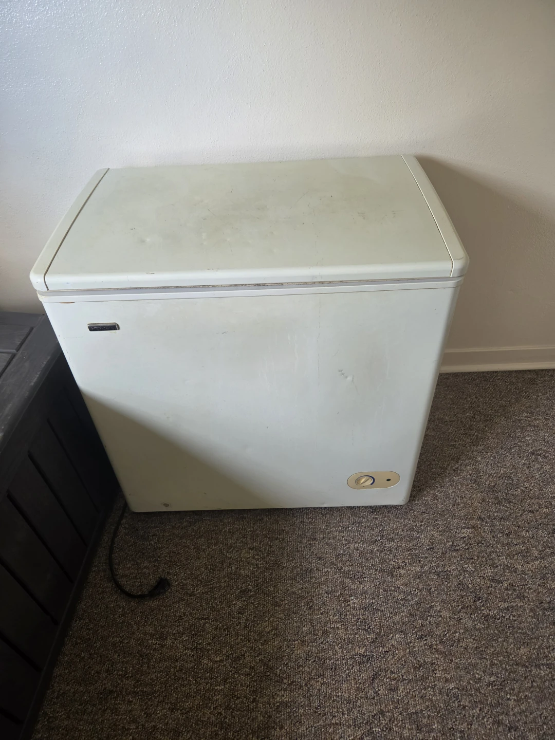 White Chest Freezer