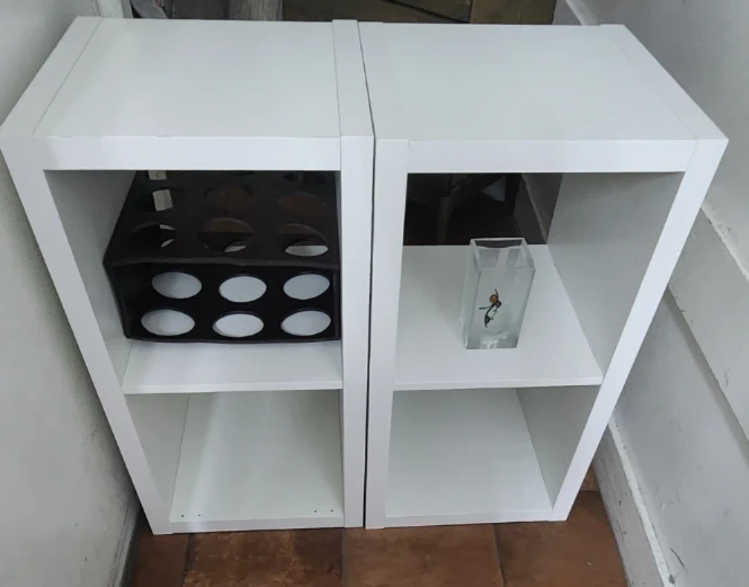 White Cube Storage Shelves (Set of 2) - photo 3