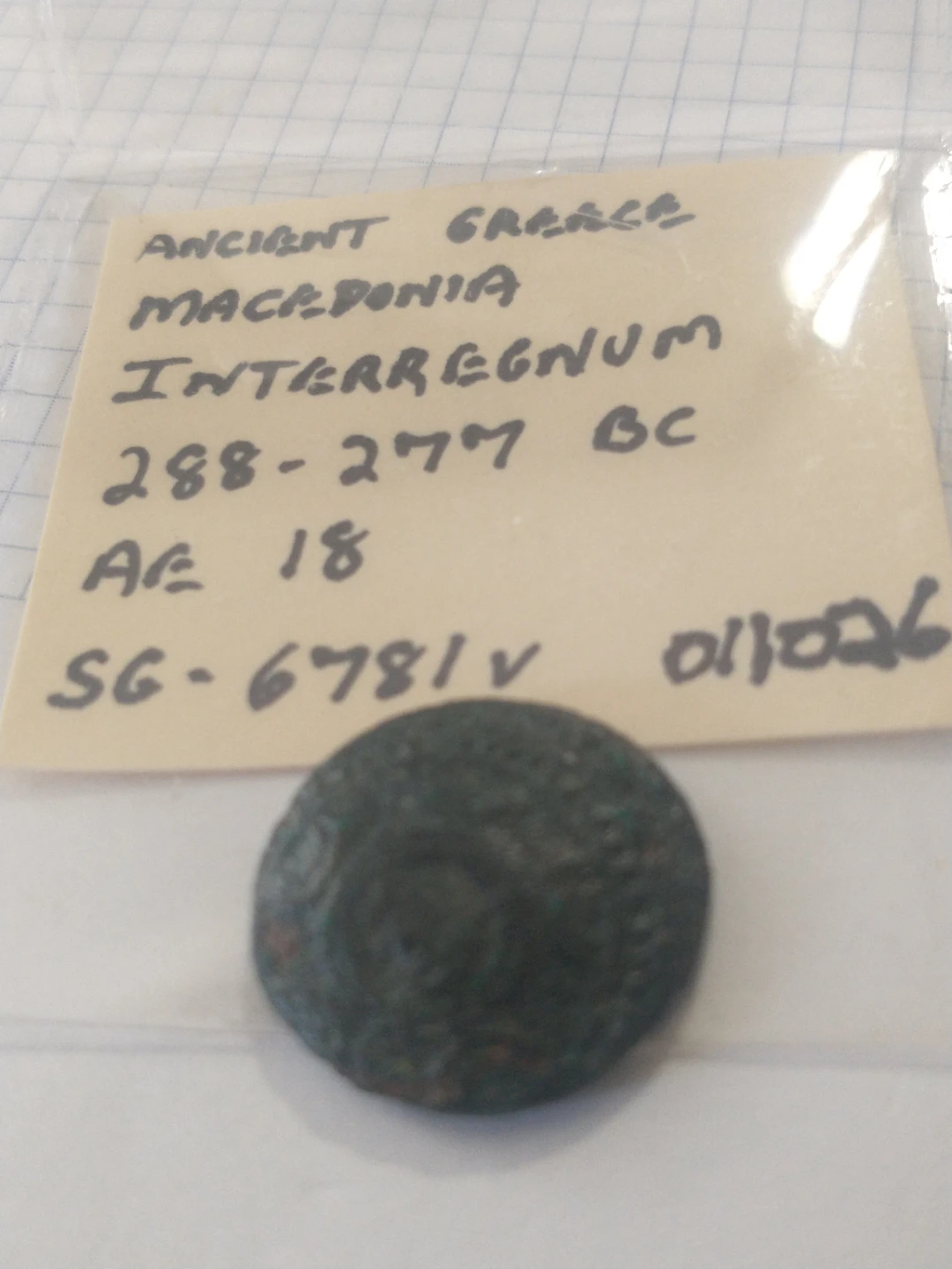 288-277 BC Macedon ancient Greek coin - photo 5
