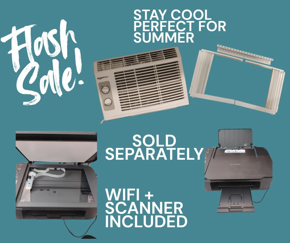 ❄️ Air Conditioner & Canon Pixma Printer for Sale 🖨️ - photo 3