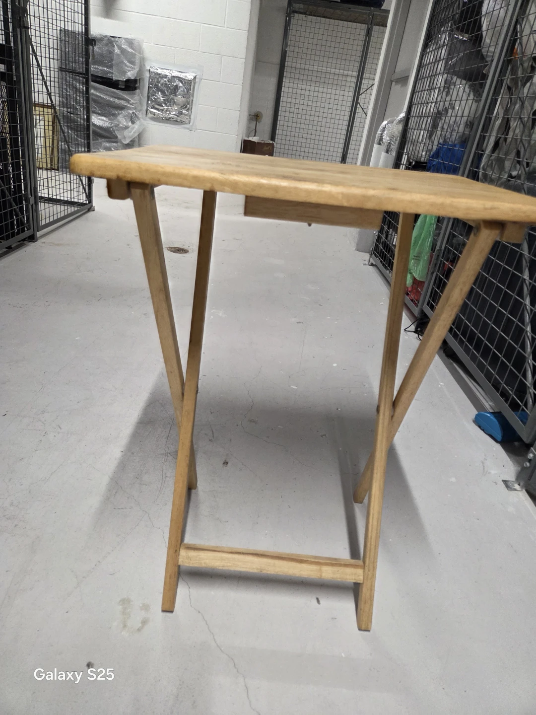 Wooden Folding TV Tray Table - photo 3