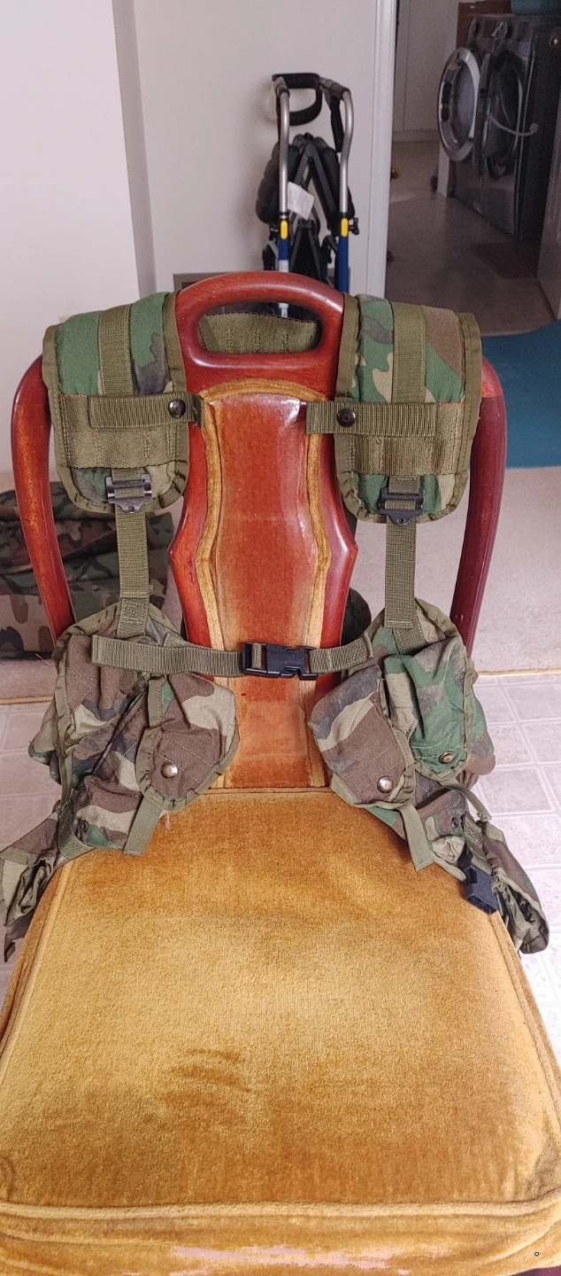 US Tactical Gear Vest - Woodland Camo - photo 4