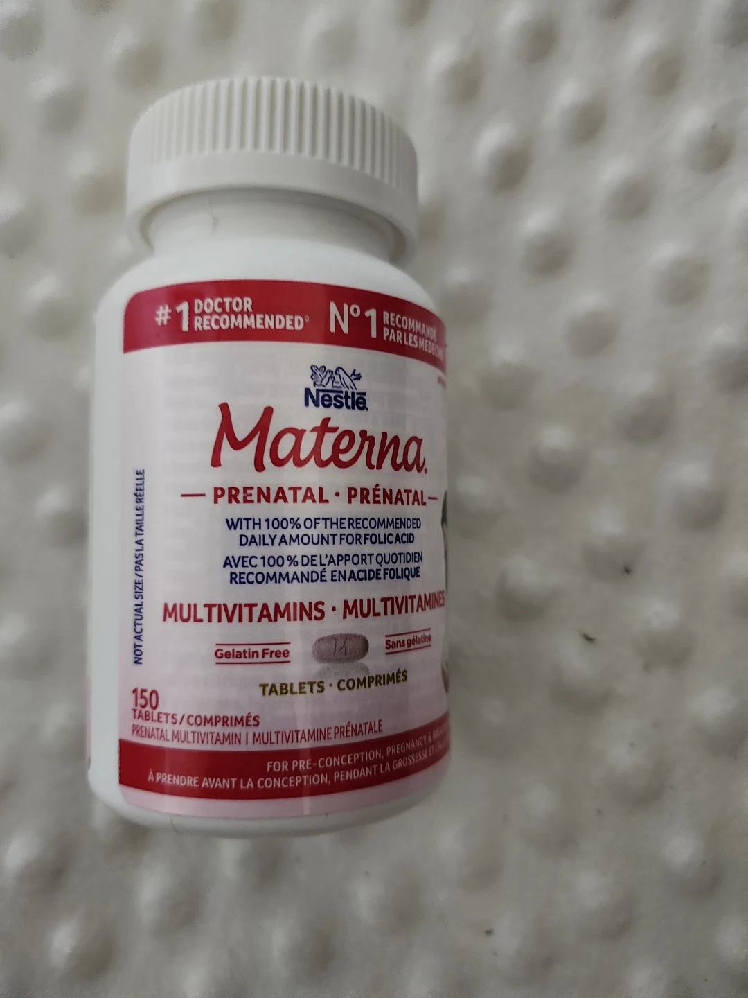 Nestle Materna Prenatal Multivitamins - 150 Tablets - photo 2