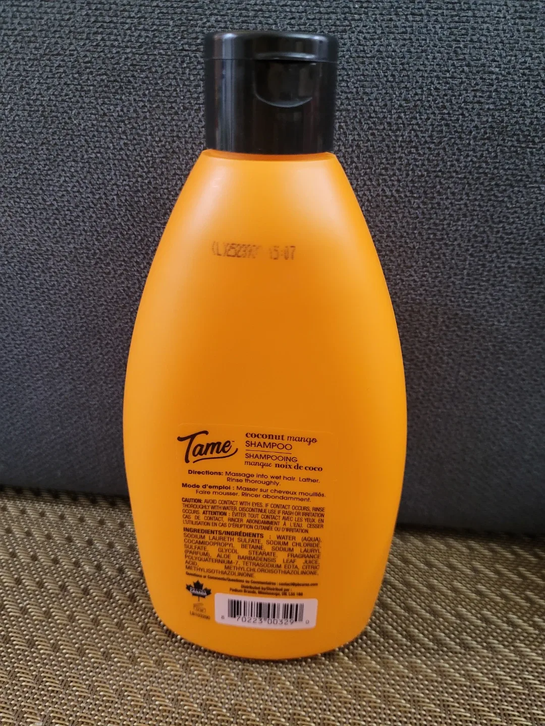 Tame Coconut Mango Moisturizing Shampoo 12 fl oz - photo 2