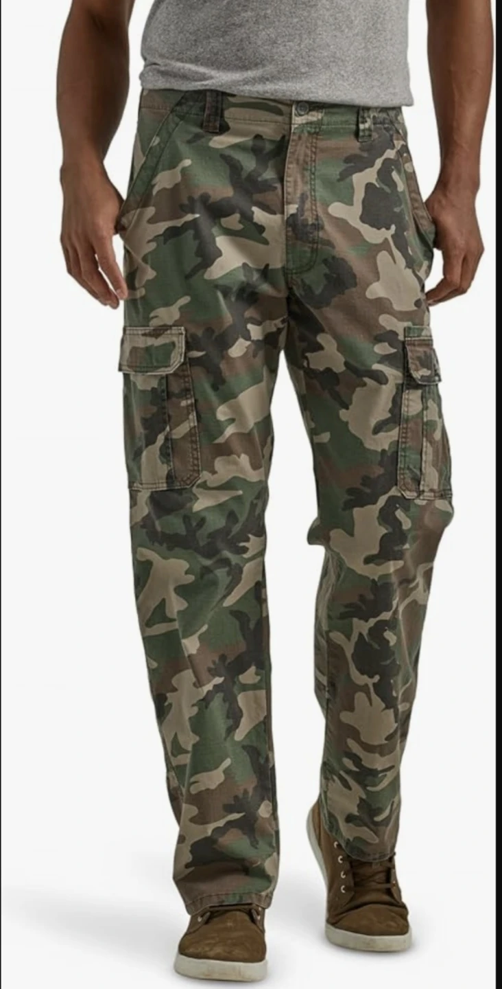 Wrangler Men's Relaxed Fit Stretch Cargo Pant  34x30