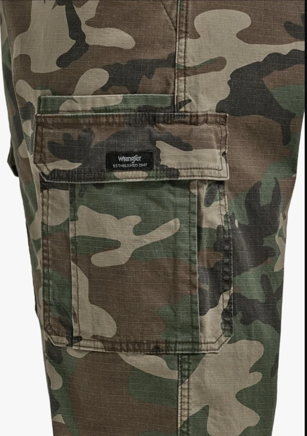 Wrangler Men's Relaxed Fit Stretch Cargo Pant  34x30 - photo 5