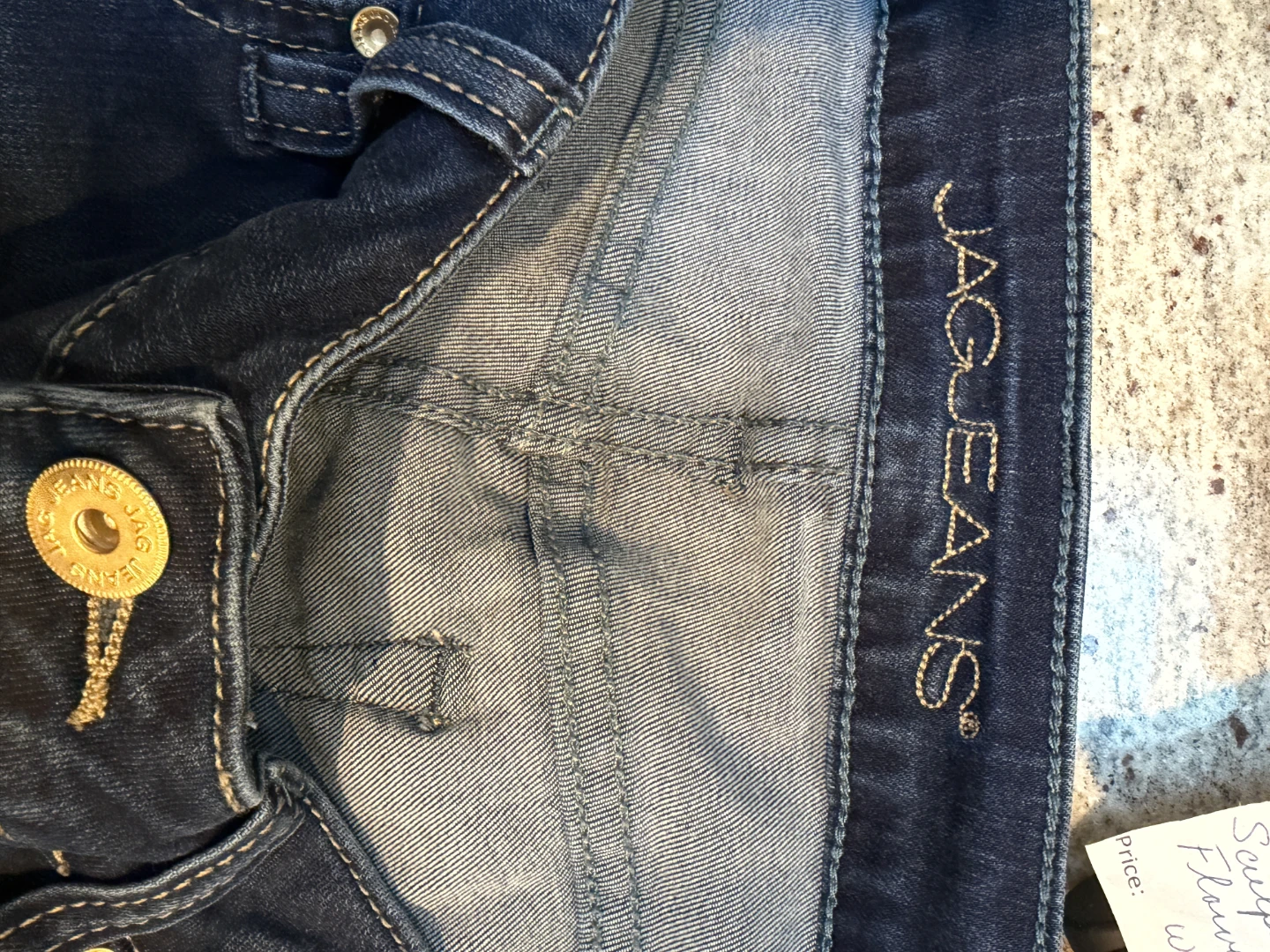JAG Jeans "Girlfriend" Distressed Slim Jeans Size 8/29 - photo 3