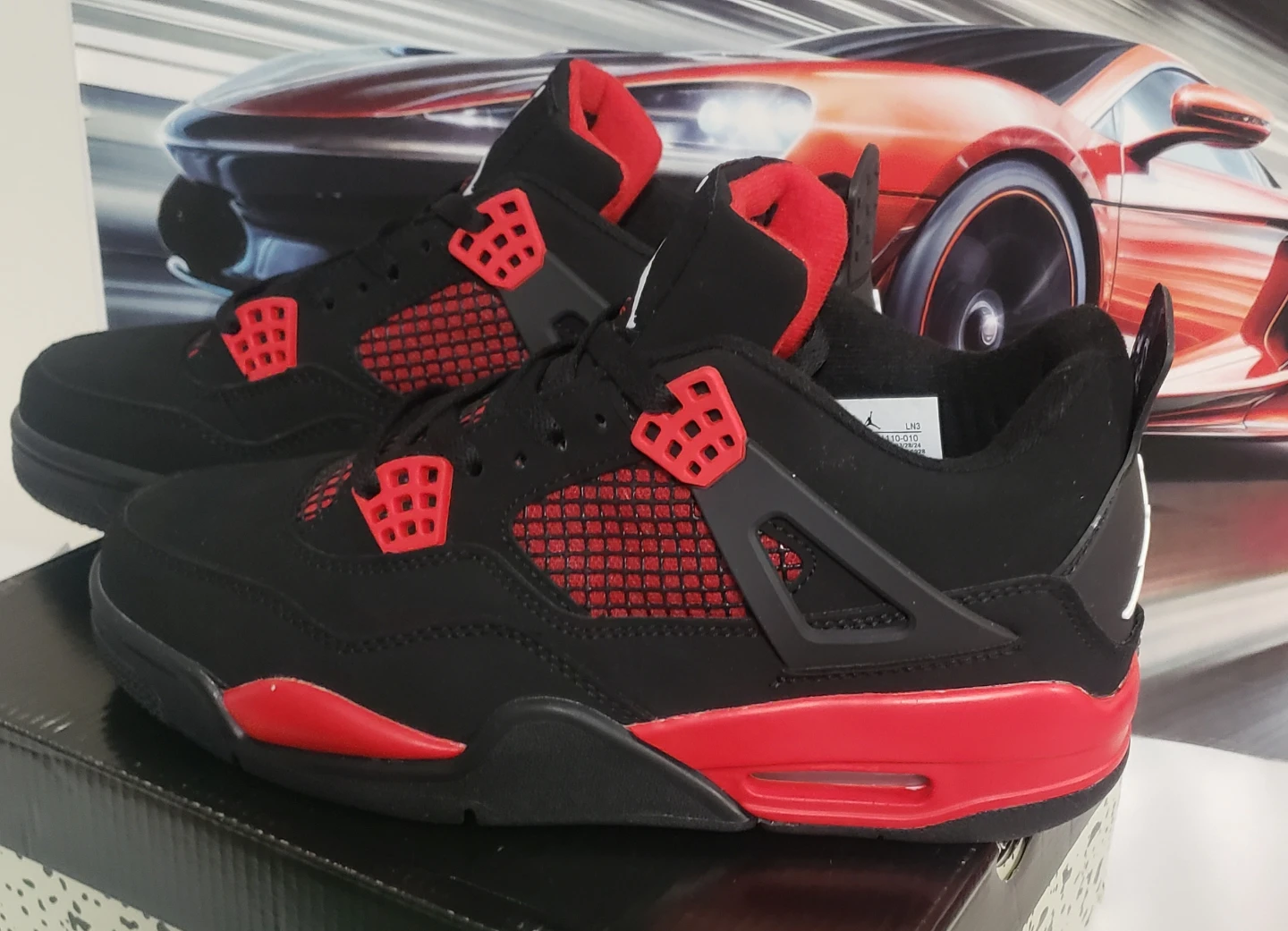 Brand new Jordan 4 Red Black - photo 3
