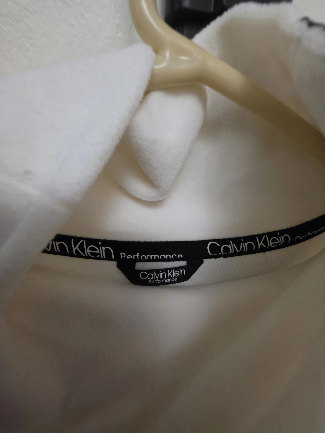 Calvin Klein Performance White Hoodie - photo 3
