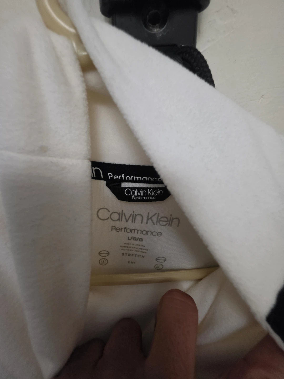 Calvin Klein Performance White Hoodie - photo 4