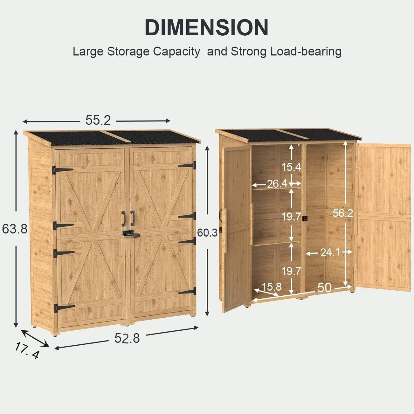 Outdoor Storage Shed Cabinet - photo 4