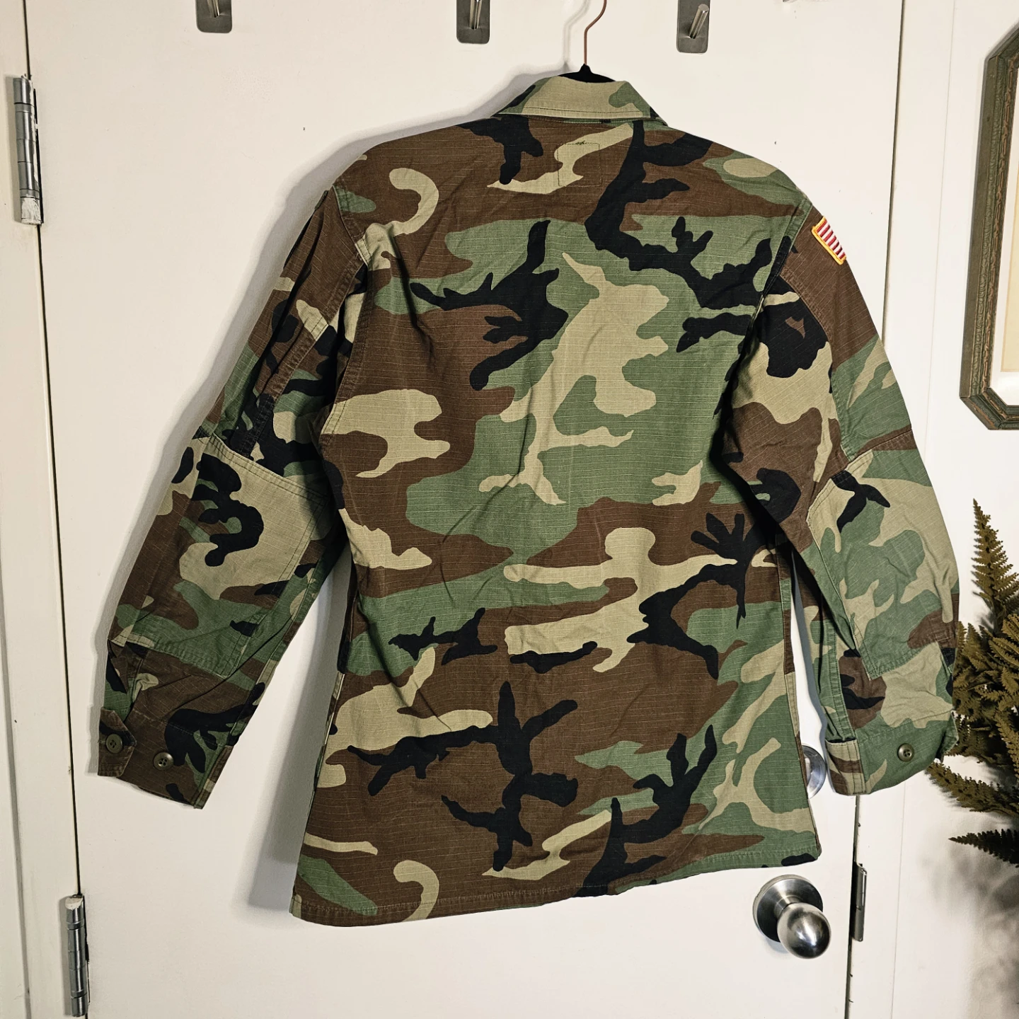 Vintage U.S. Army Woodland Camo BDU Jacket Small - photo 5