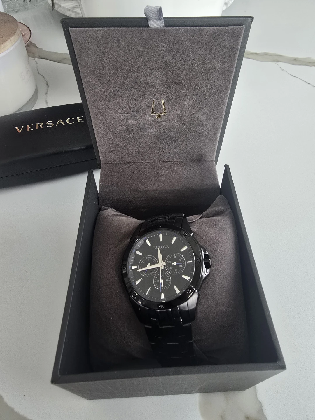 Bulova Men's Black Chronograph Watch - photo 4