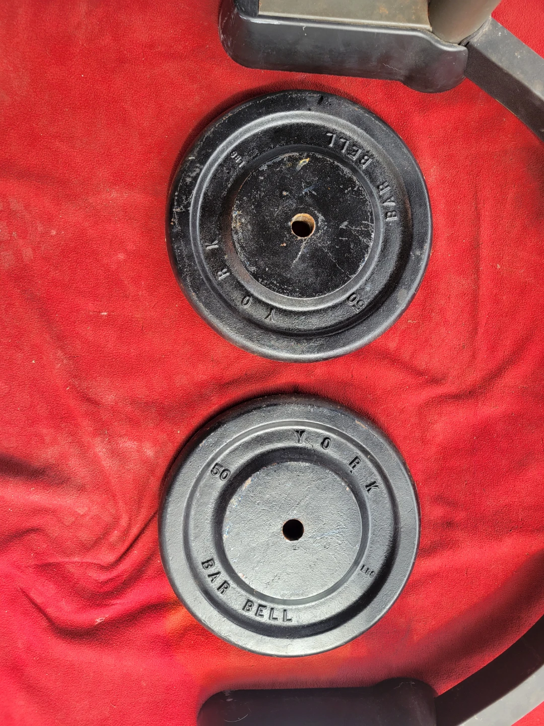 100LBs. 1" HOLE. 2-50s. PLATES    5' STRAIGHT BAR - photo 4