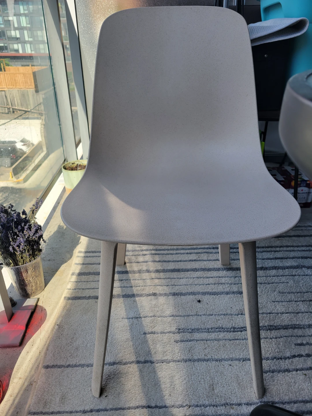 Light Grey Modern Chair - photo 2