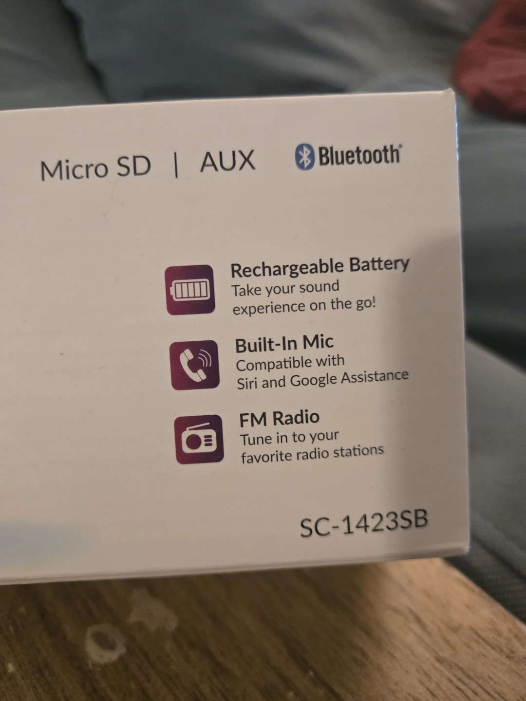 Supersonic Portable 2.0 Channel Bluetooth Soundbar SC-1423SB - photo 2
