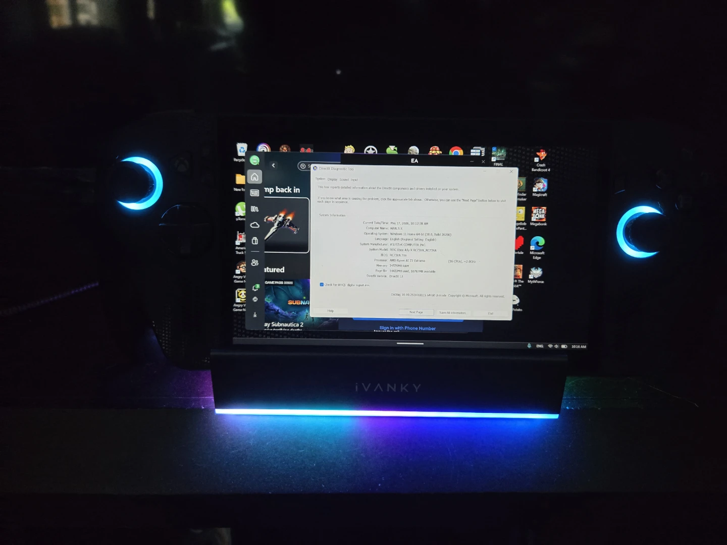 ASUS XBOX Ally X Gaming Handheld