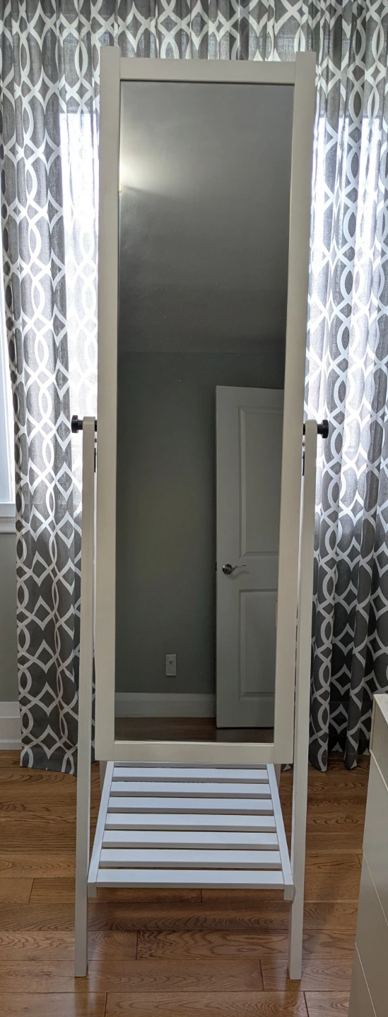 Ikea isfjorden standing mirror