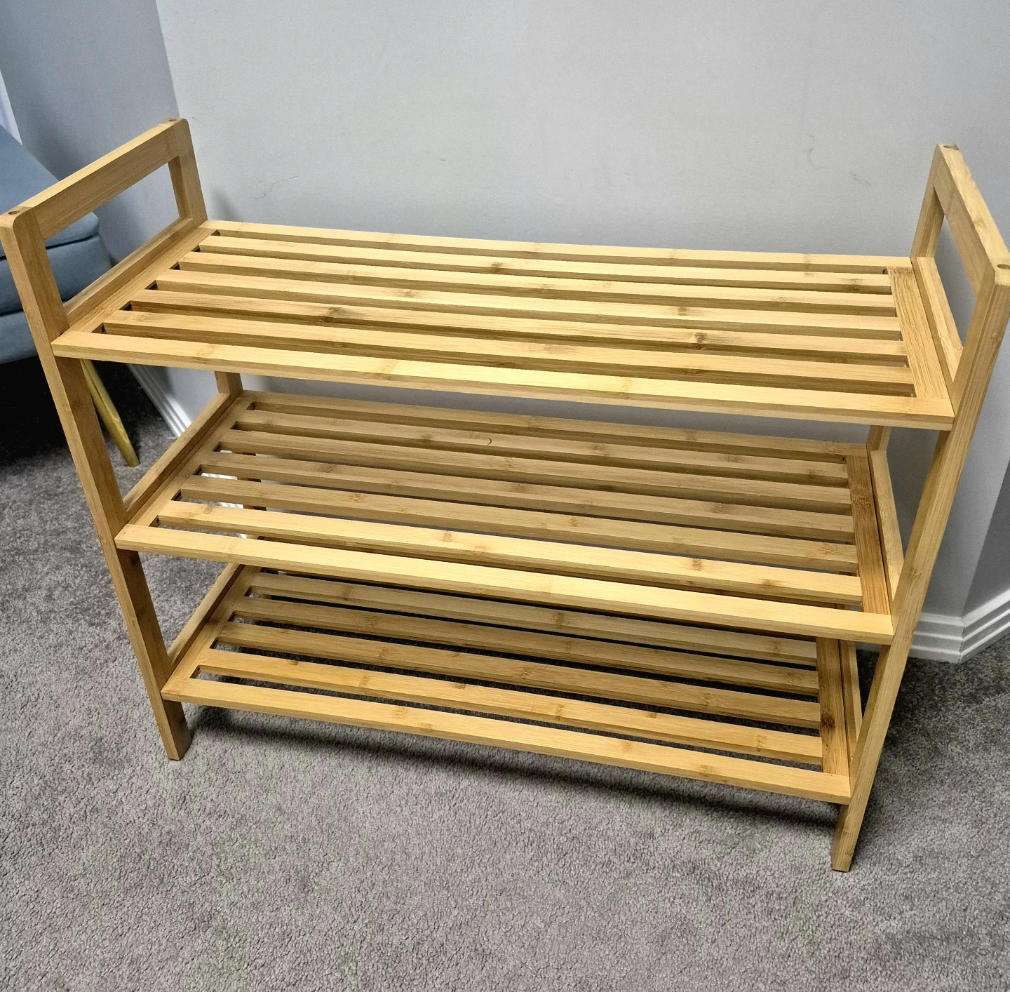 3-Tier Bamboo Shoe Rack