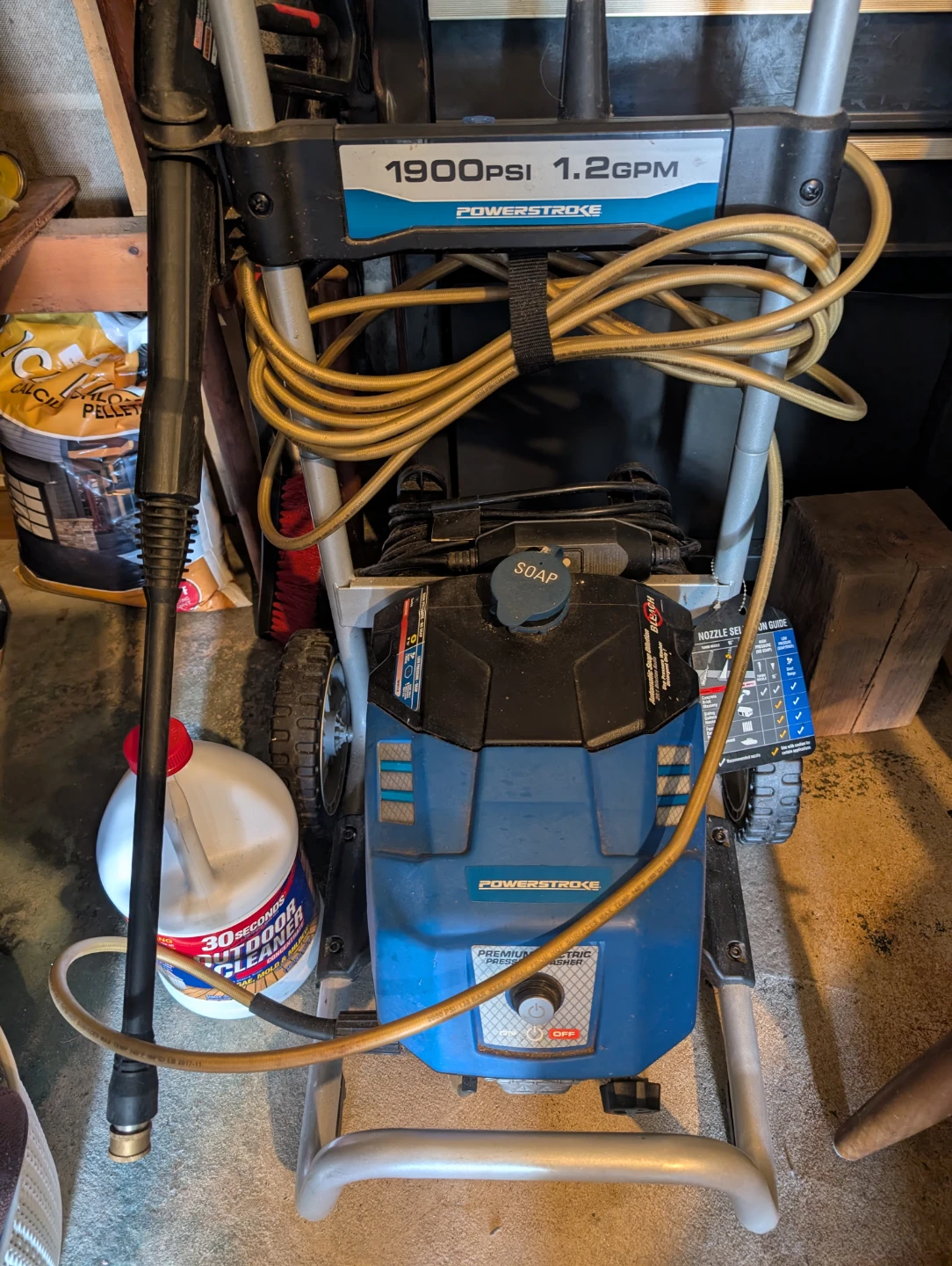 POWERSTROKE 1900 PSI 1.2 GPM Electric Pressure Washer
