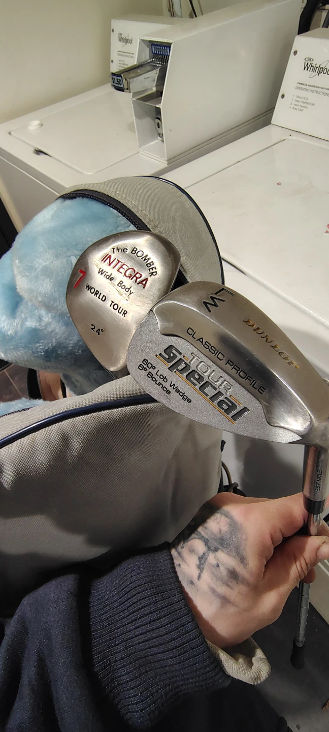Golf Club Set with Bag and Push Cart - photo 3