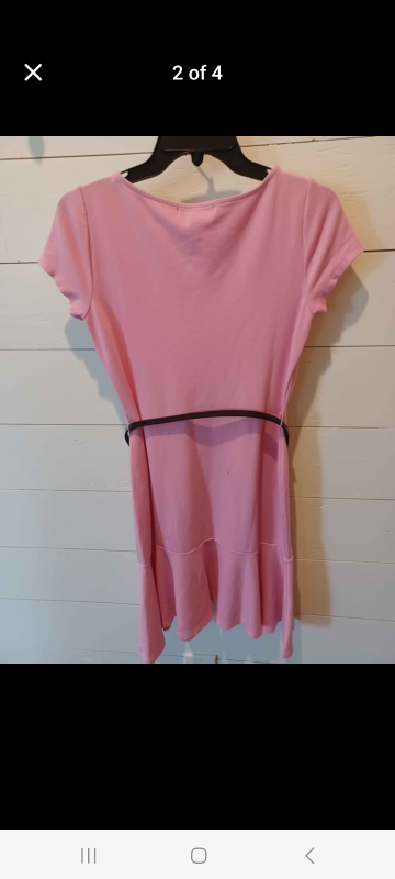 Lauren Ralph Lauren Pink Short Sleeve Dress Size S