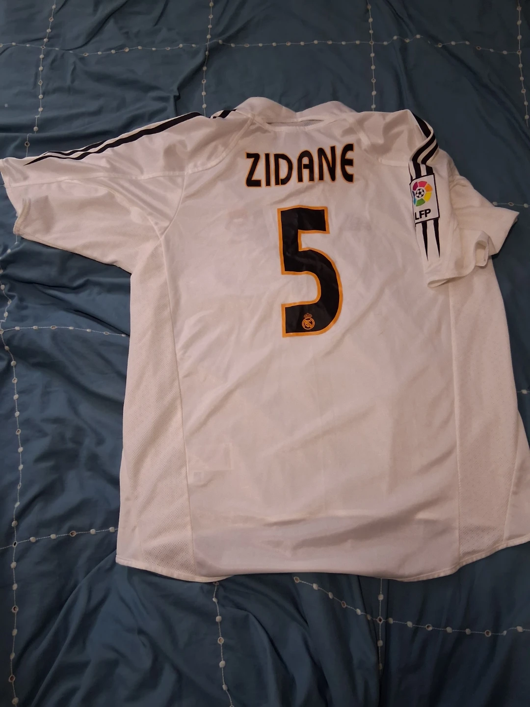 Real Madrid Zidane 5 Jersey - White - photo 2