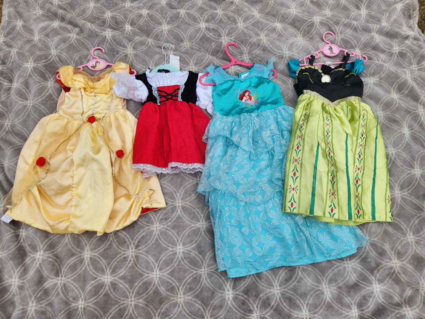 Set of 5 Princess Dress-Up Costumes