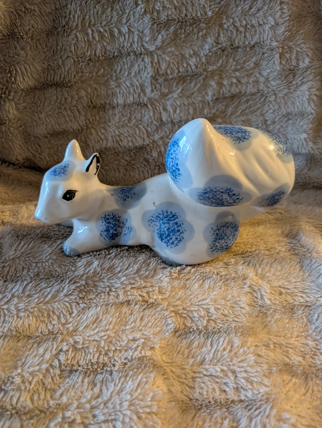 Victoria Staffordshire Ceramic Squirrel Figurine