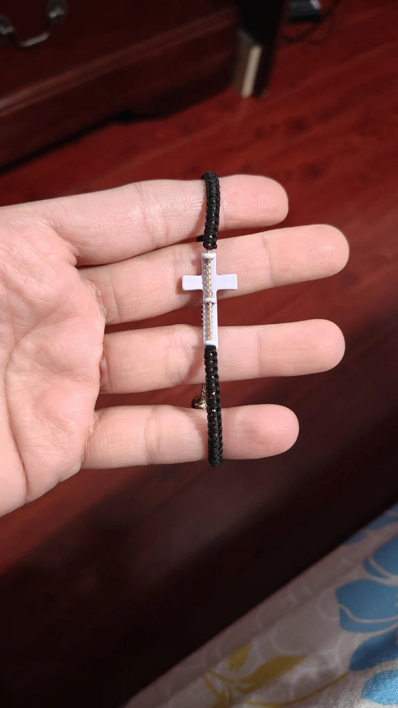 Bijou Noir Cross Bracelet - photo 3