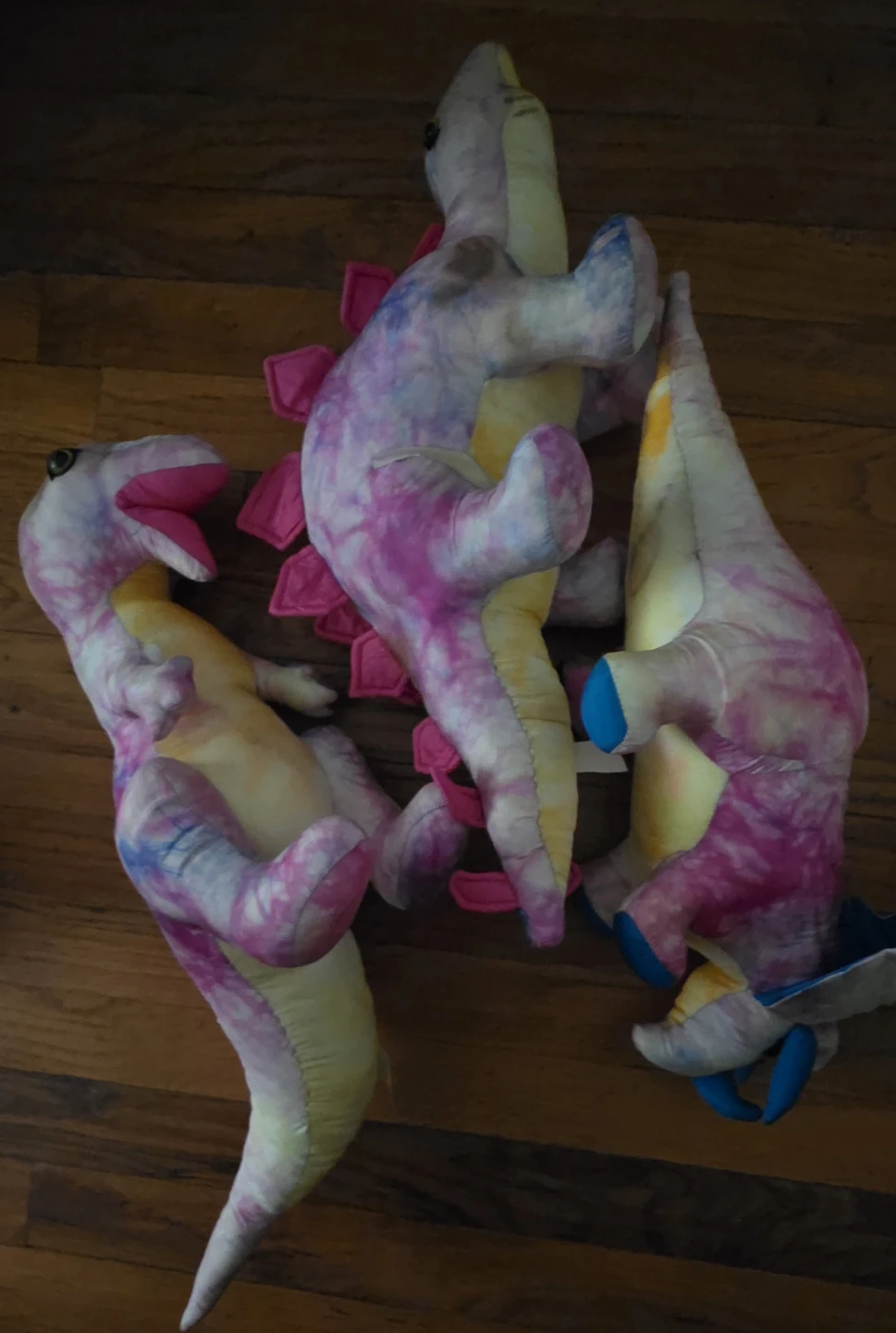 Tie-Dye Dinosaur Plush Toys - photo 2