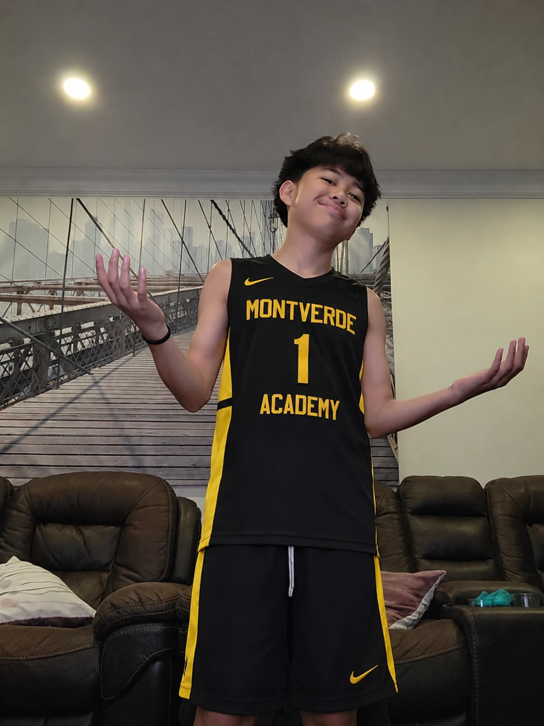 Montverde Academy Basketball Jersey and Shorts Set
