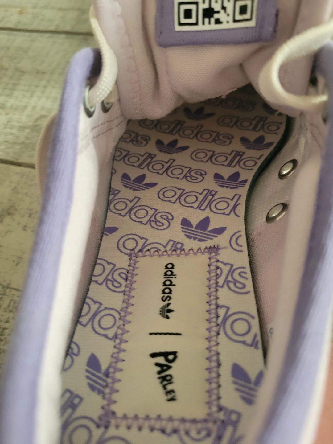 Adidas NIZZA PLATFORM PARLEY Shoes Women's Size 5 Lavender - photo 2