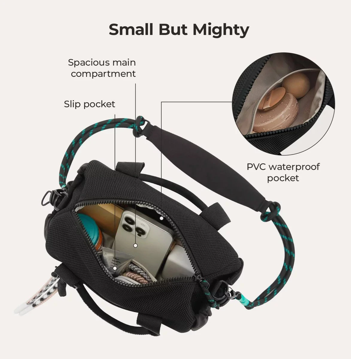BAGSMART Mini Duffle Bag - photo 5