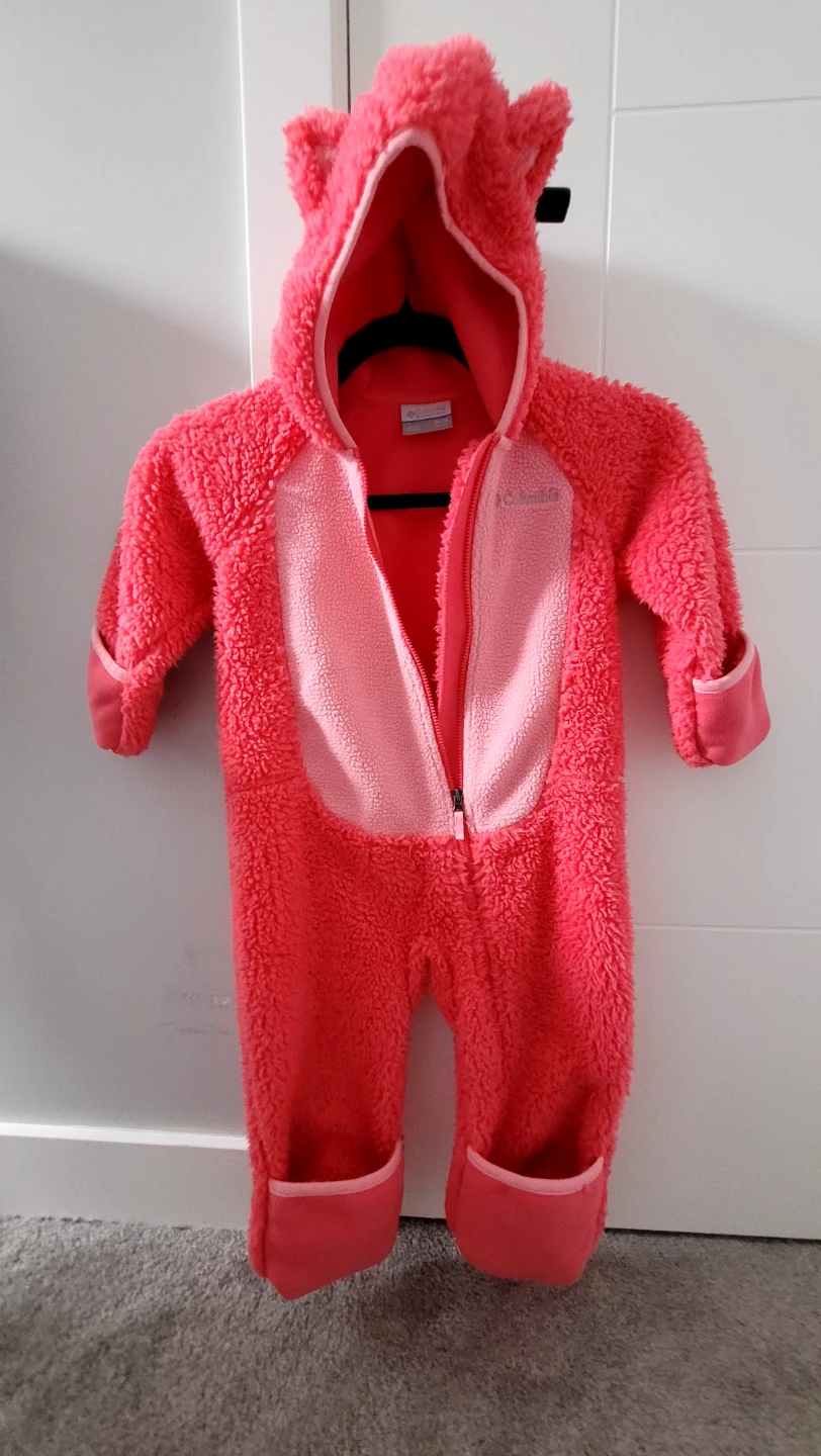 Columbia Fleece Suit 18-24 Months Pink