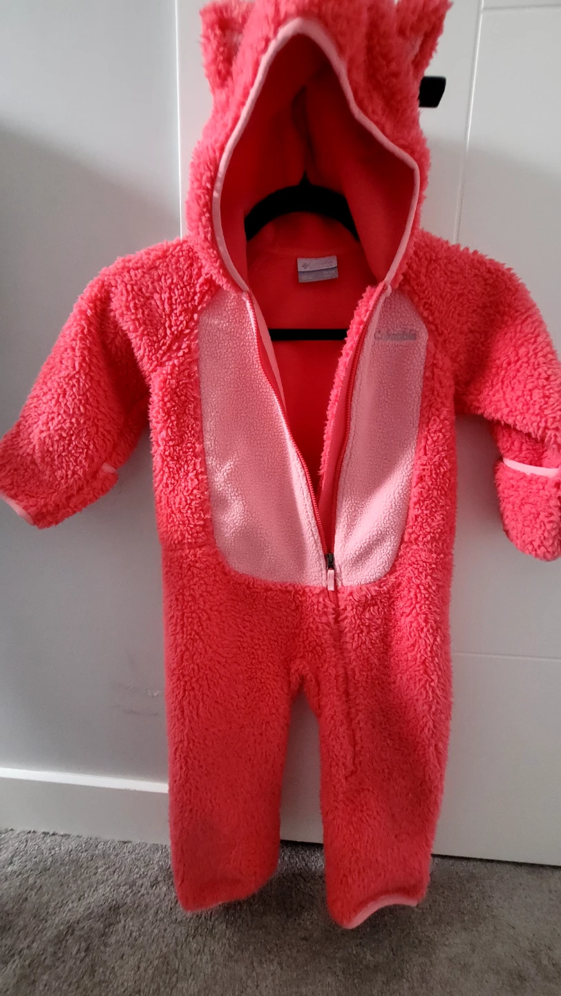 Columbia Fleece Suit 18-24 Months Pink - photo 4