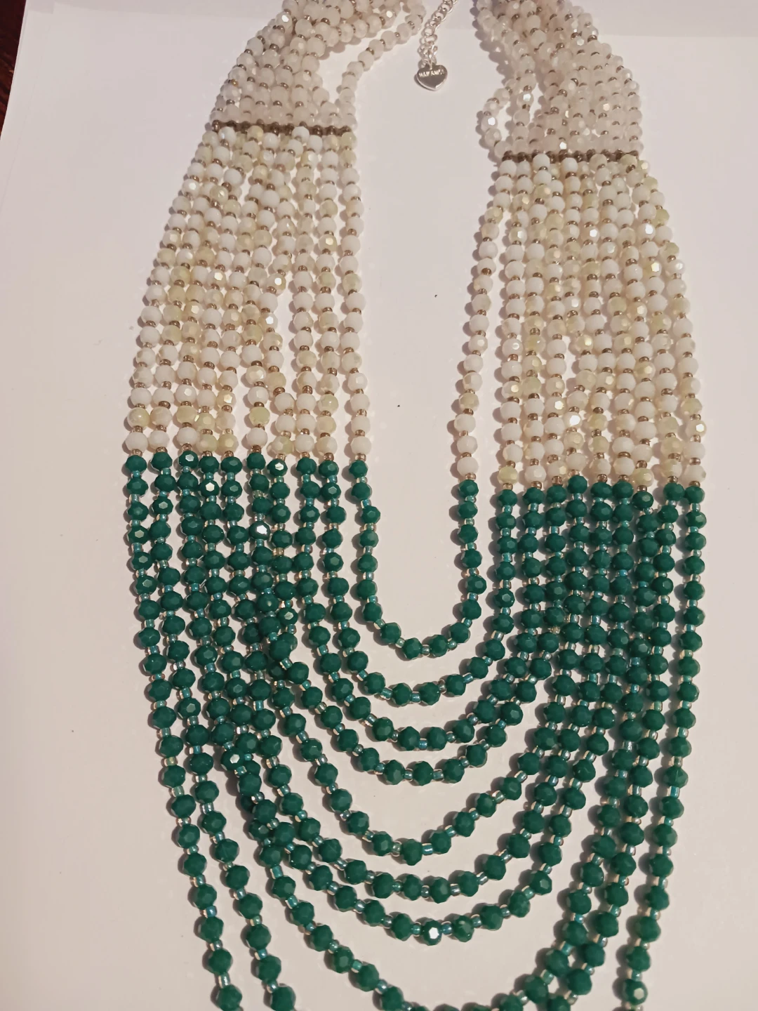 NAKAMOL Signed  Gorgeous Layered Statement Necklace - photo 4