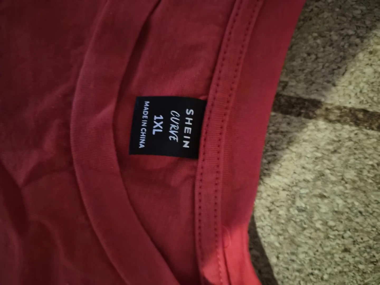 SHEIN Curve Red T-Shirt Dress 1XL - photo 2