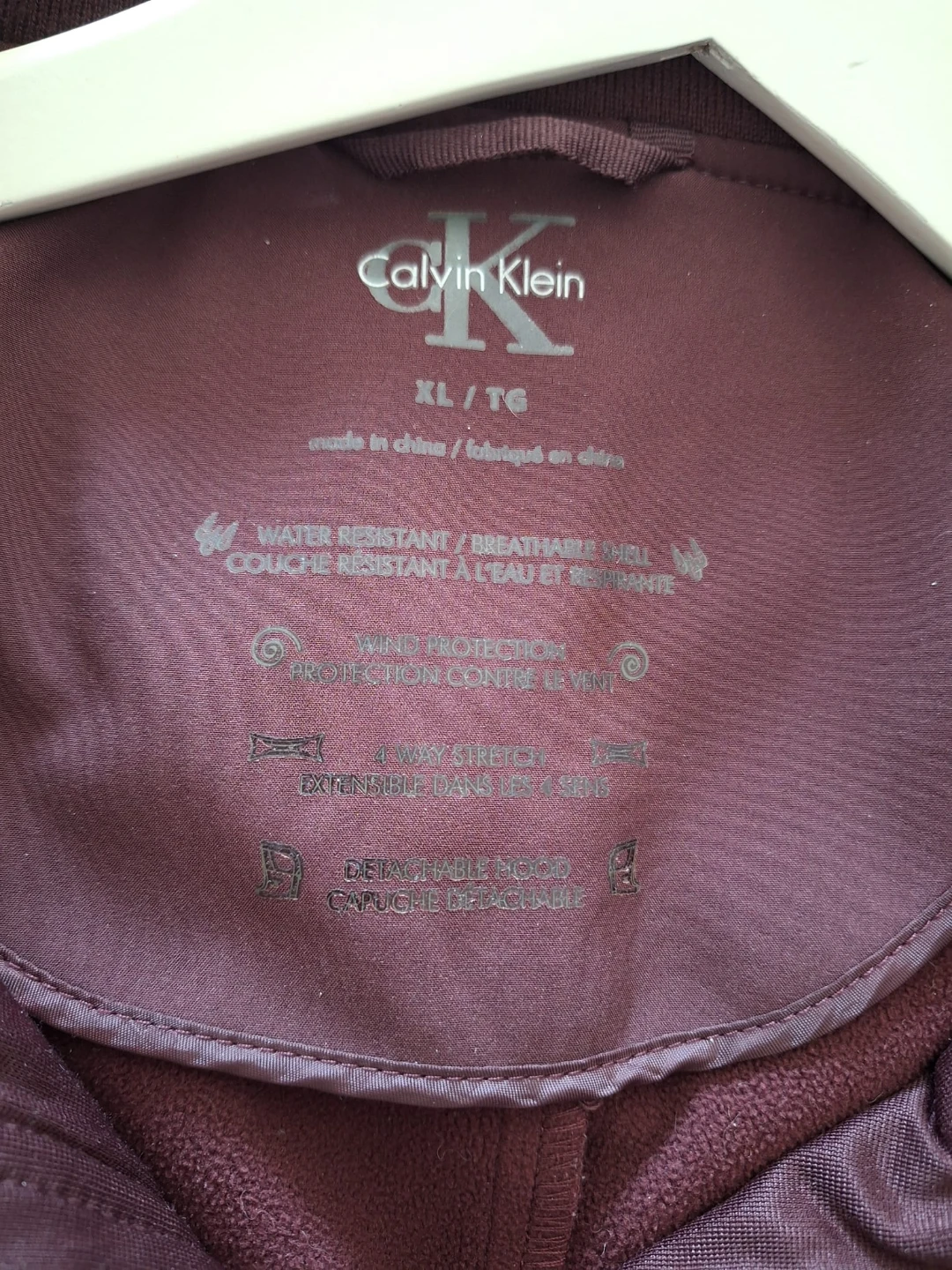 Calvin Klein Women's Burgundy Jacket - photo 5