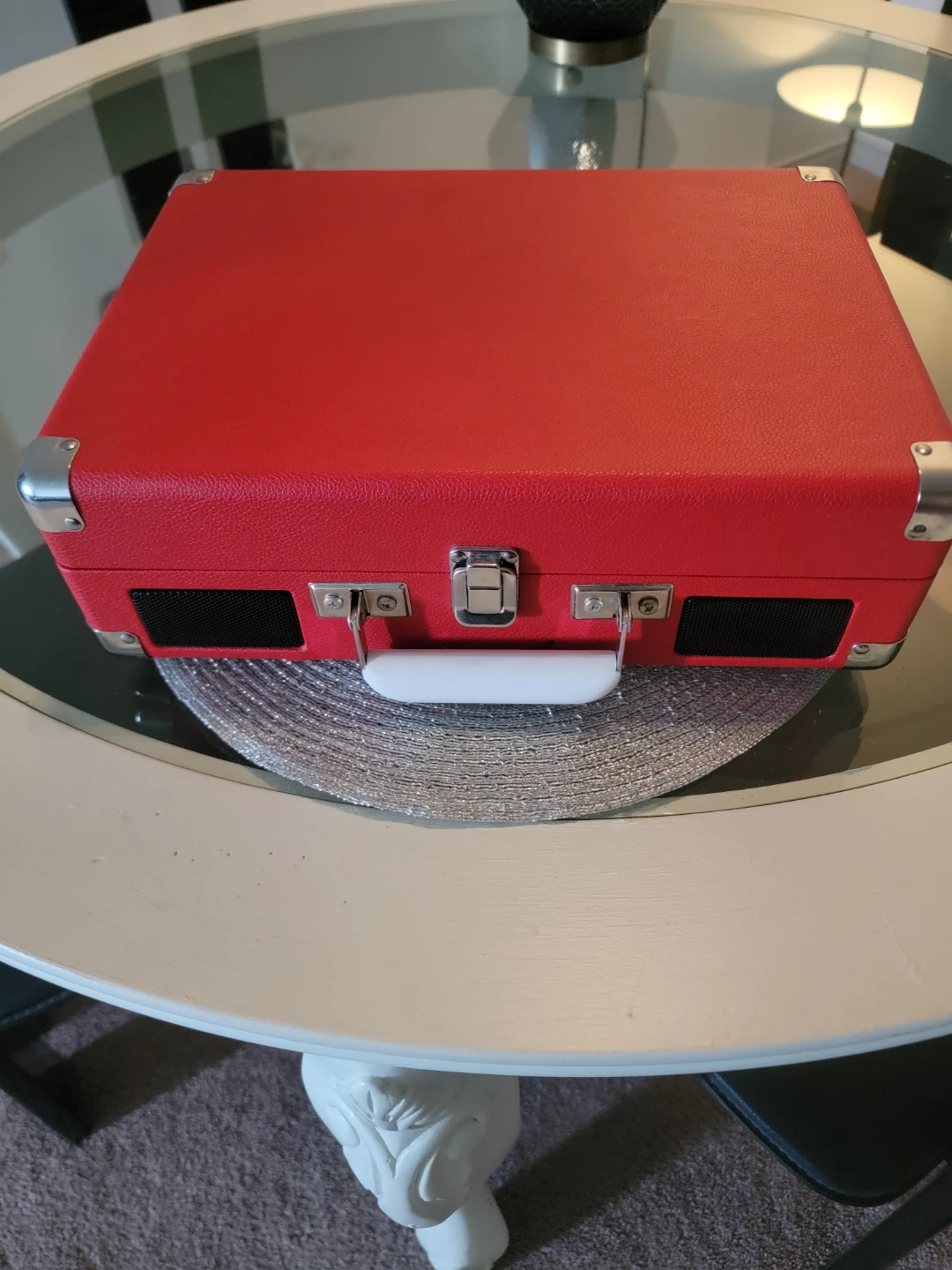 Crosley Red Record Player - photo 2