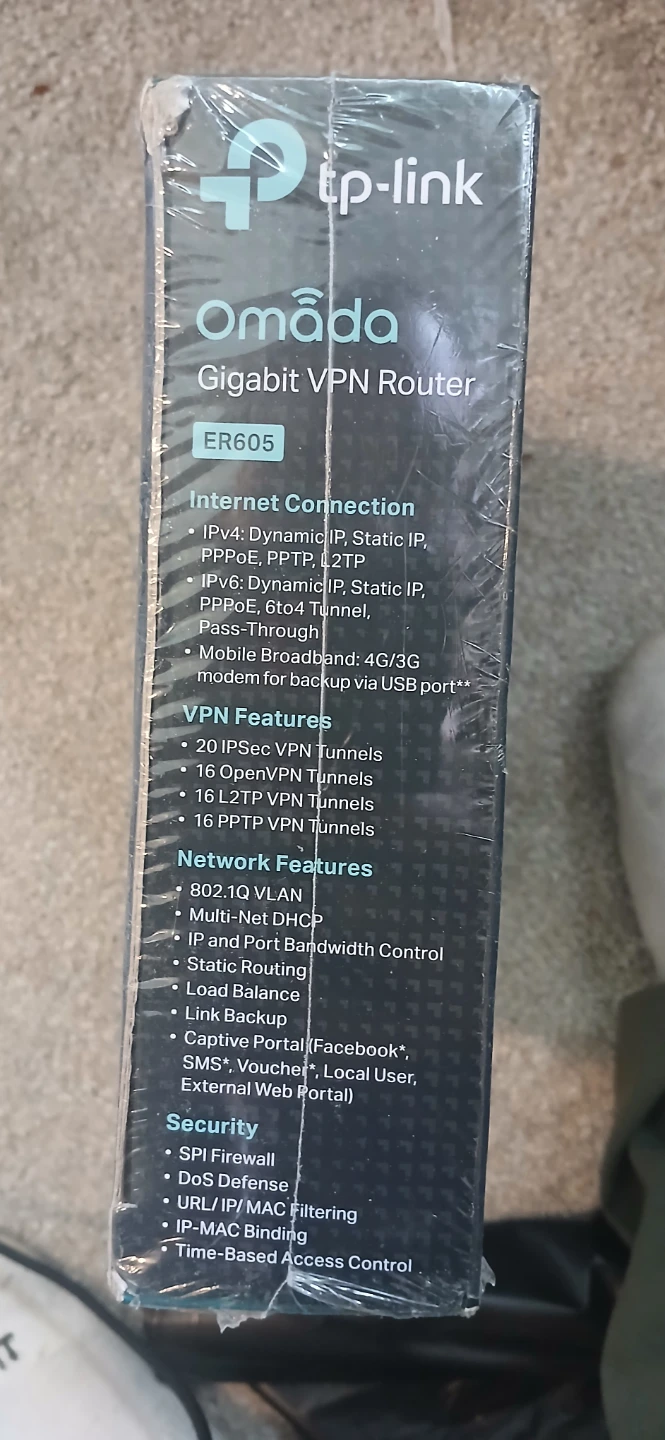 TP-Link Omada ER605 Gigabit VPN Router - photo 2