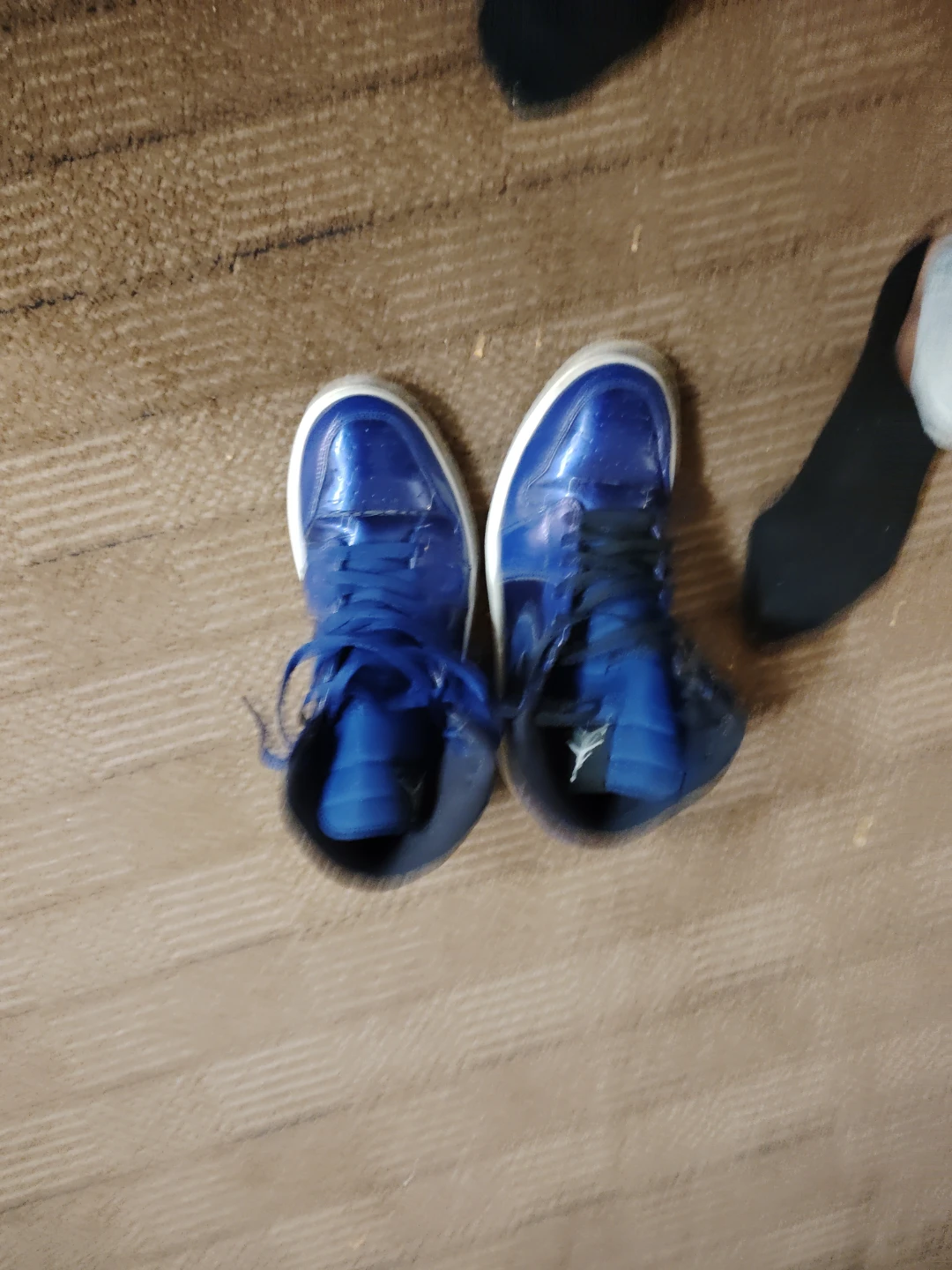 Air Jordan 1 Mid SE Royal Blue Sneakers - photo 3
