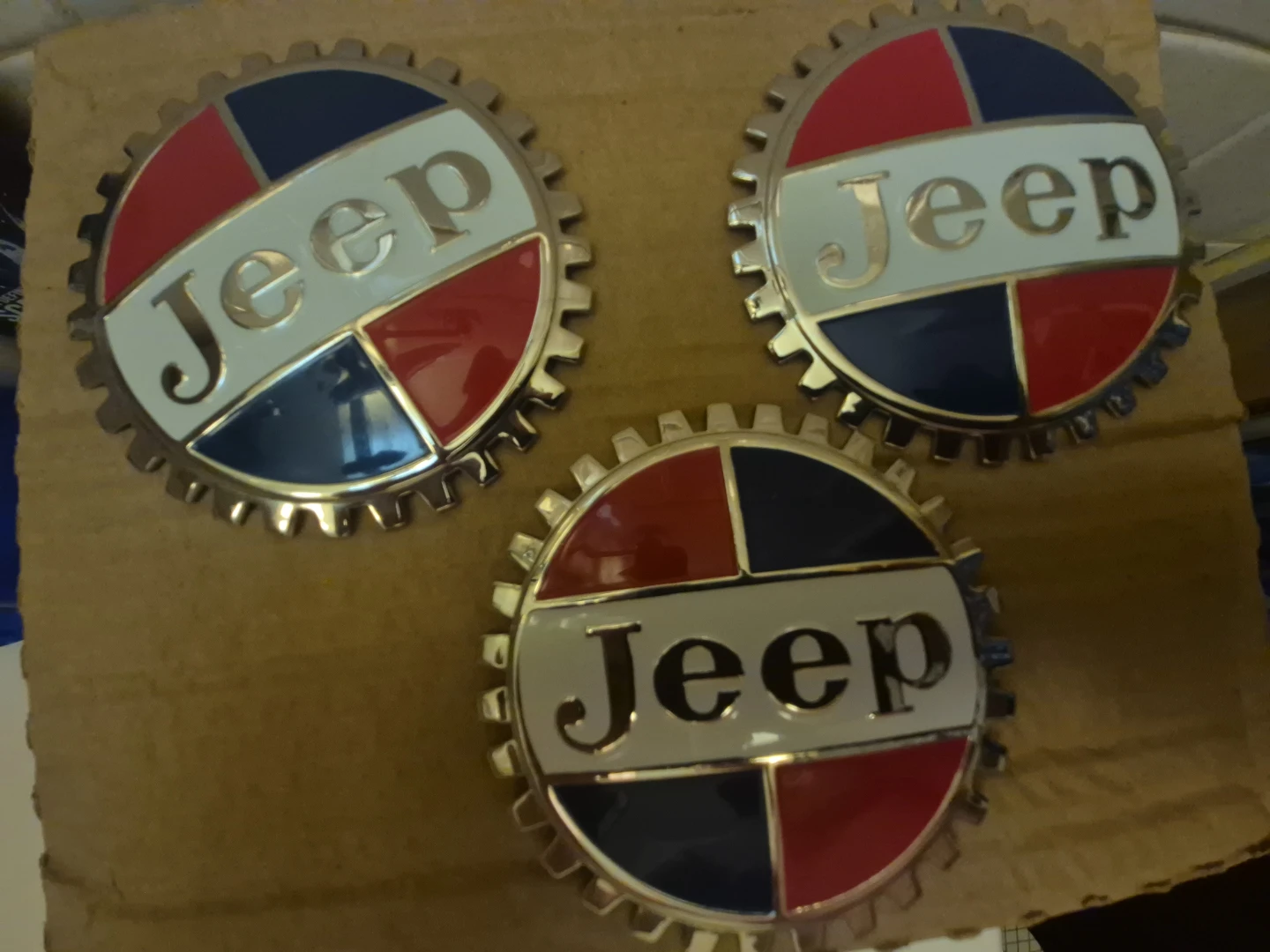 Set of 3 Jeep Emblem Badges - photo 2