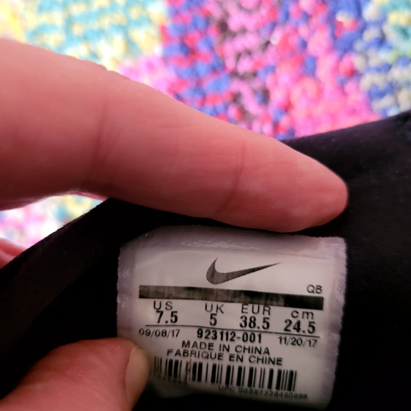 Nike SB Black Mid Top Skate Shoes US 7.5 - photo 3