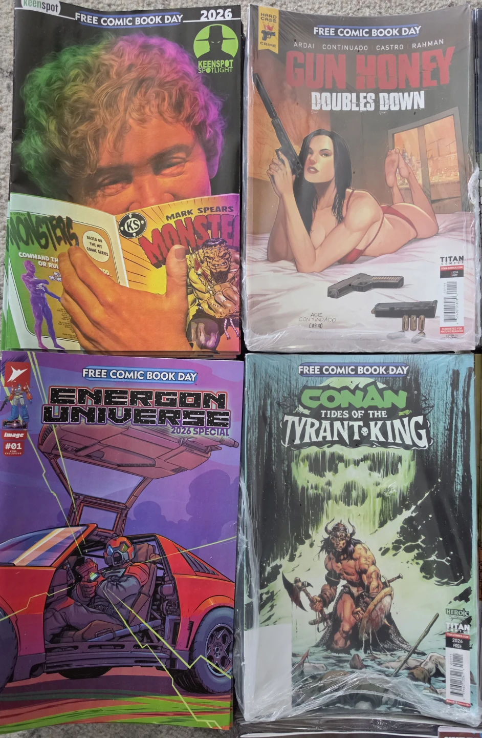 Free Comic Book Day 2026 Comics