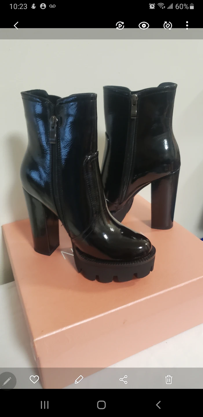 Brand new Women's High Heel Chunky B Boots